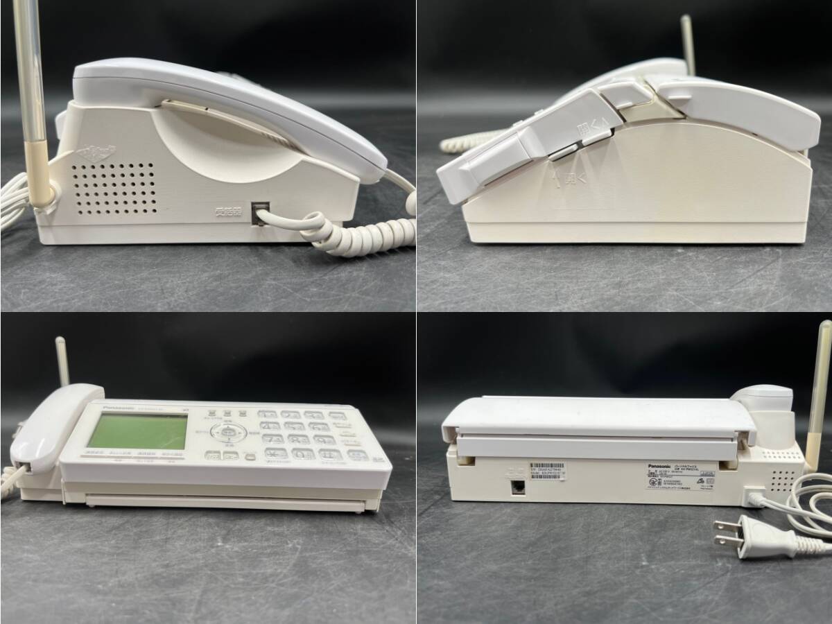 Panasonic/パナソニック パーソナル ファックス 電話機 親機 子機 セット FAX おたっく ファクシミリ KX-FKN518 PFAP1018 KX-PW521XL_画像3