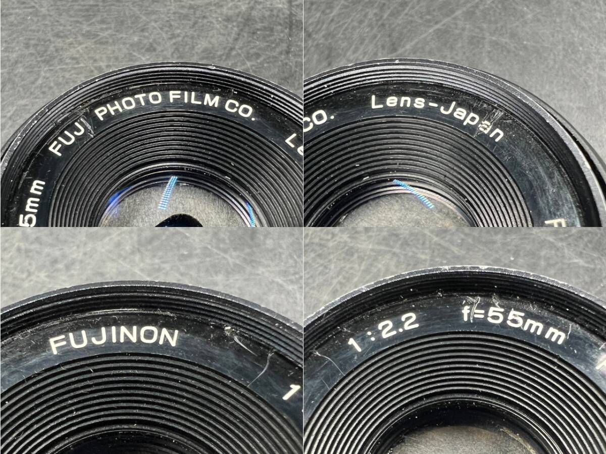 FUJINON/フジ 1:2.2 f=55mm FUJI PHOTO FILM カメラ 単焦点 レンズ の画像8