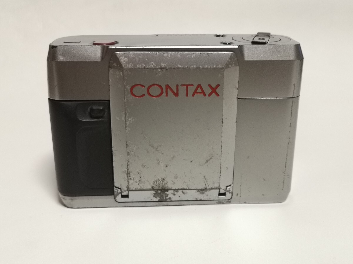 初代 CONTAX T Carl Zeiss Sonnar 38mm F2.8 コンタックス 【ジャンク 】の画像4