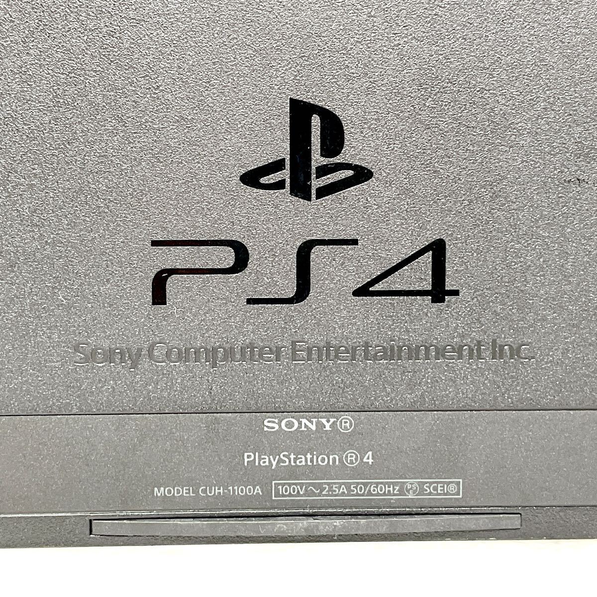 SONY ソニー PlayStation4 プレイステーション3 CUH-1100A 本体 PS4 プレステ4 ブラック_画像4