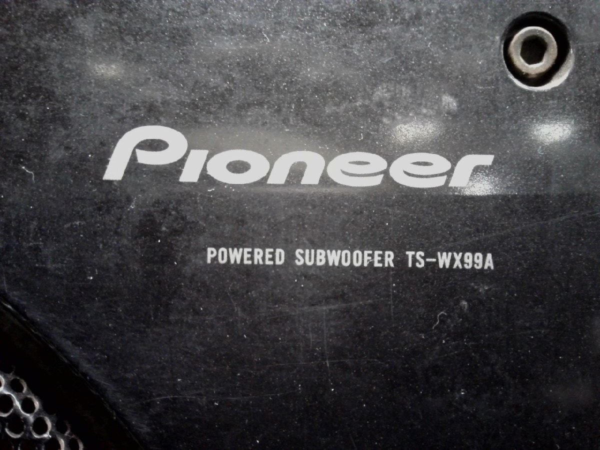 * Pioneer Pioneer carrozzeria Carozzeria TS-WX99A 25cm Powered Subwoofer [ used ]