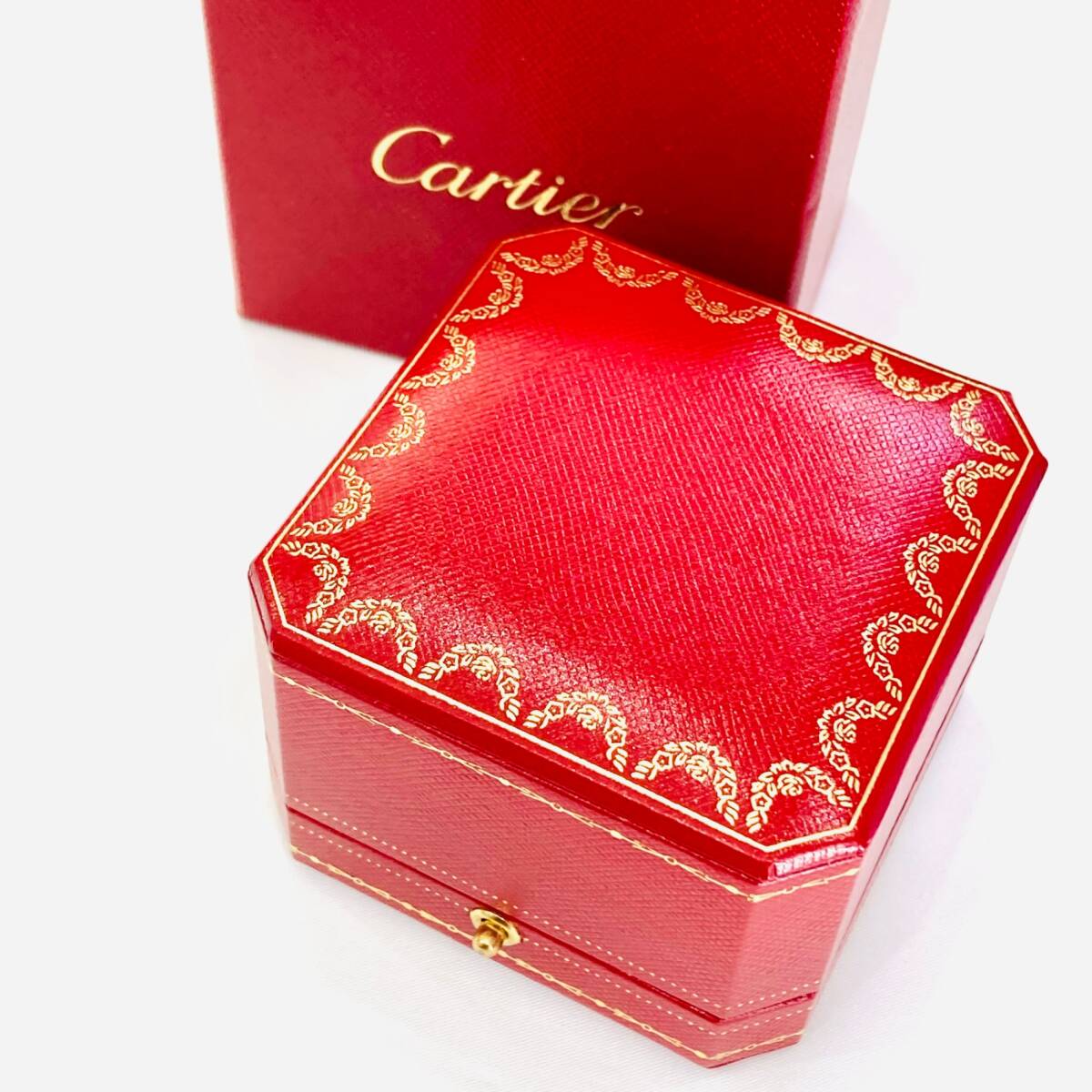 1 иен ~*Cartier Cartier кольцо кейс ювелирные изделия кейс 00J04006 коробка только принадлежности только Y2404-90