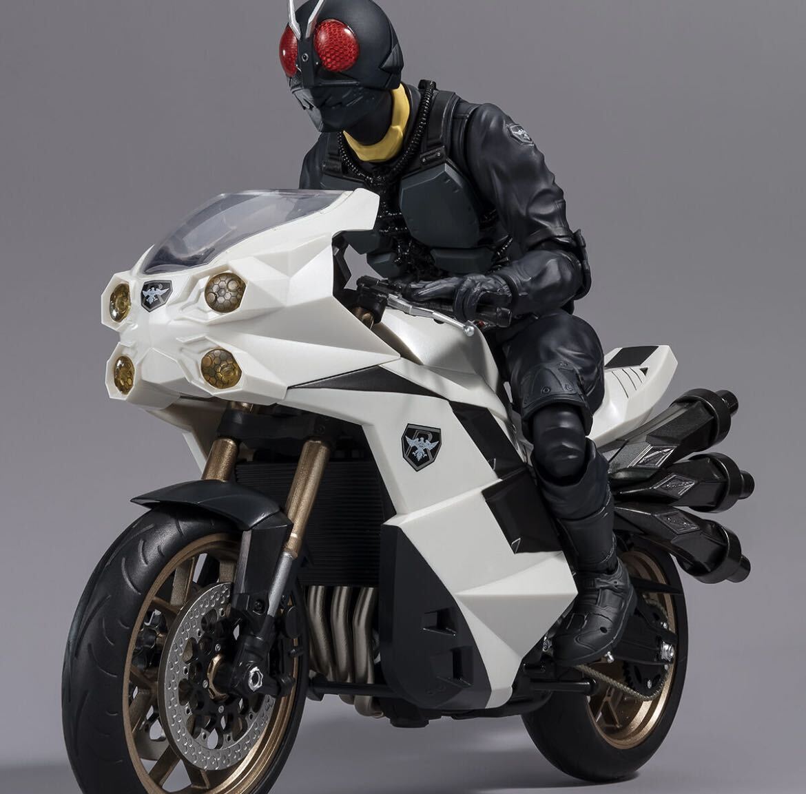 S.H.Figuarts 大量発生型相変異バッタオーグ（シン・仮面ライダー）、大量発生型相変異バッタオーグ搭乗用サイクロン号セット_画像2