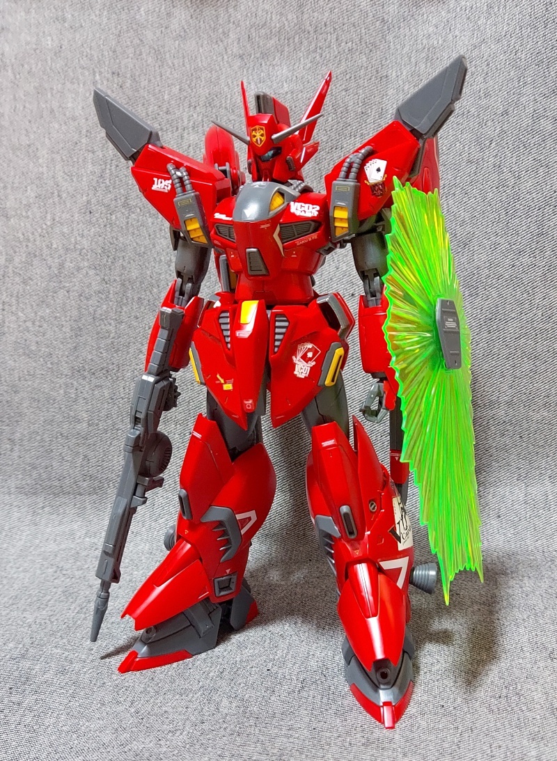 組立済み ガンプラ 1/100 RE ビギナ・ゼラ 機動戦士ガンダムF91 シルエットフォーミュラ 現状品の画像1