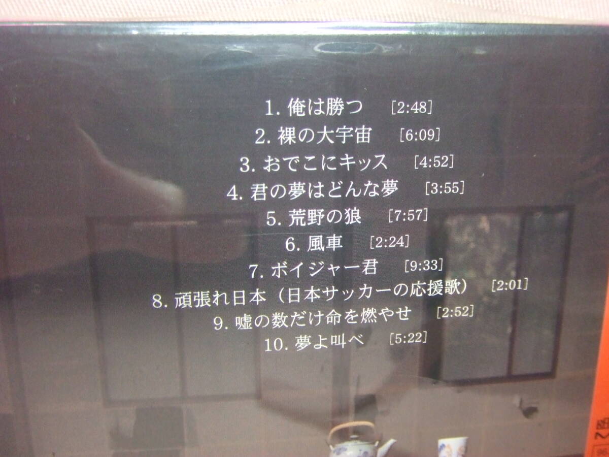 未開封品CD★送料100円★夢よ叫べ　遠藤賢司　初回限定　細野晴臣、鈴木茂、星勝、梅津和時他参加　全１０曲　８枚同梱ＯＫ_画像4