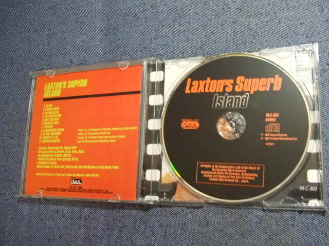 ラクストンズ・スパーブ国内CD★LAXTON'S SUPERB／アイランド★8枚まで同梱送料100円 ら_画像6