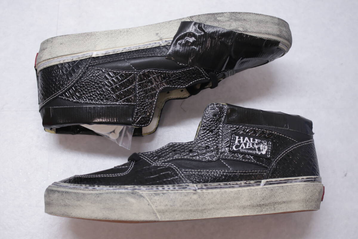 197◆未使用品★【1円～】VANS ヴァンズ Vault by Vans Half CAB EF VLT LX LUX bucT ブラック 29.0cm スニーカー_画像2