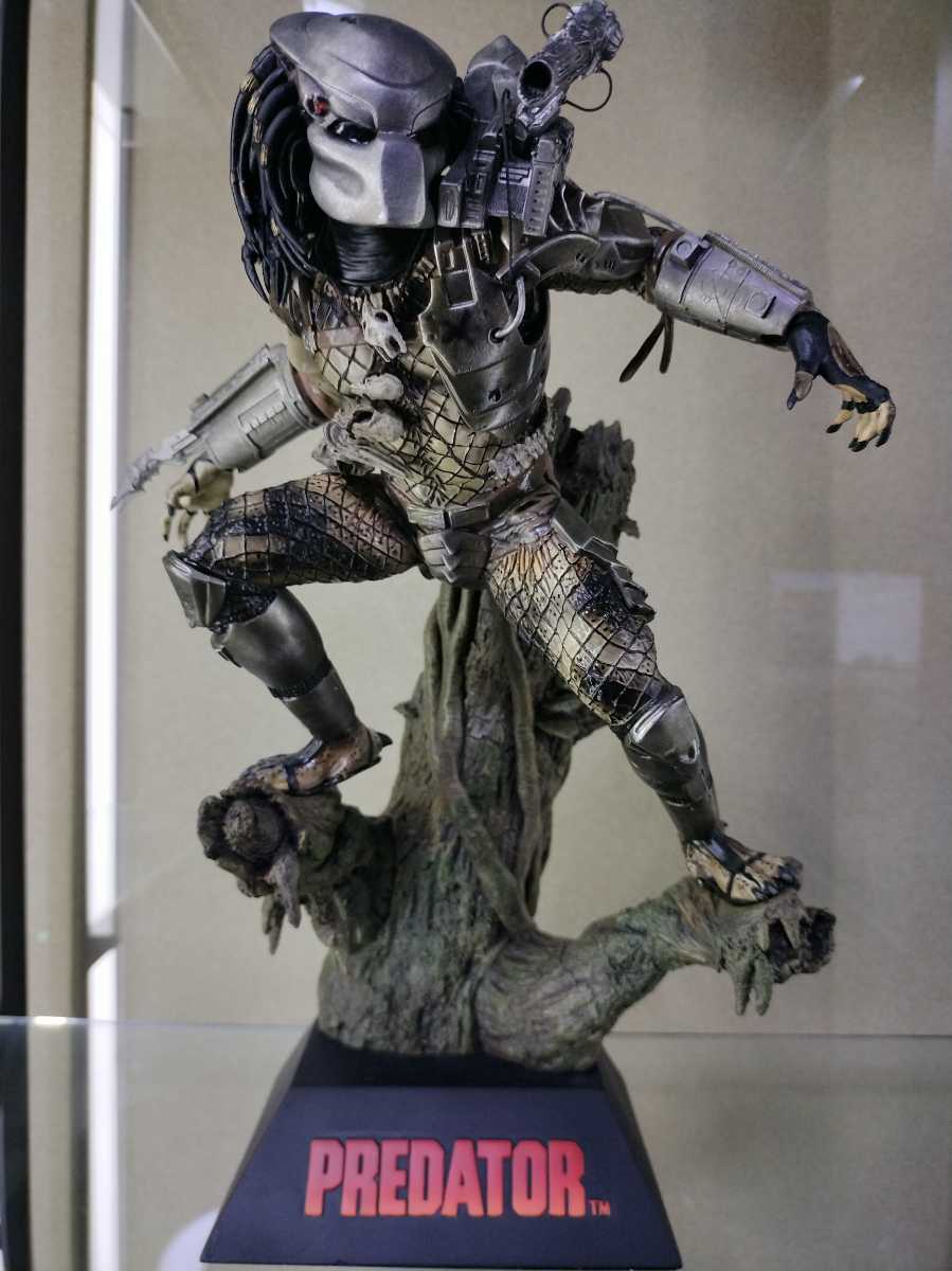 サイドショウ プレデター ジオラマスタチュー  限定版  アンマスクド付 SIDESHOW COLLECTIBLES PREDATOR DIORAMA EXCLUSIVEの画像1