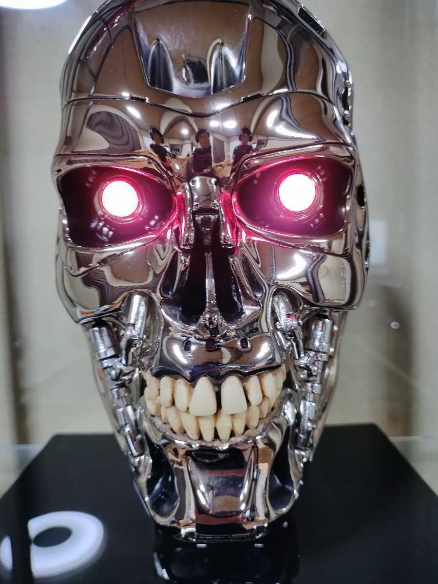  Icon производства Terminator 2 T-800 end каркас 1|1 шкала жизнь размер ICONS TERMINATOR 2 ENDO-SKULL