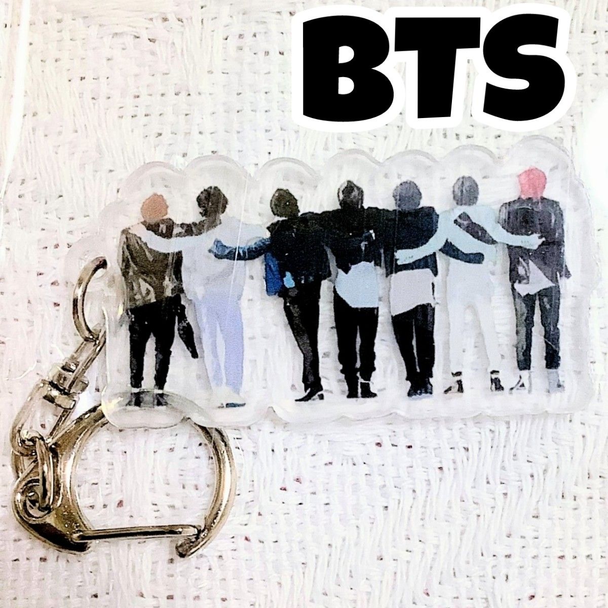 【新品未使用】 BTS ON 全員 集合 オール アクリルキーホルダー アクキー