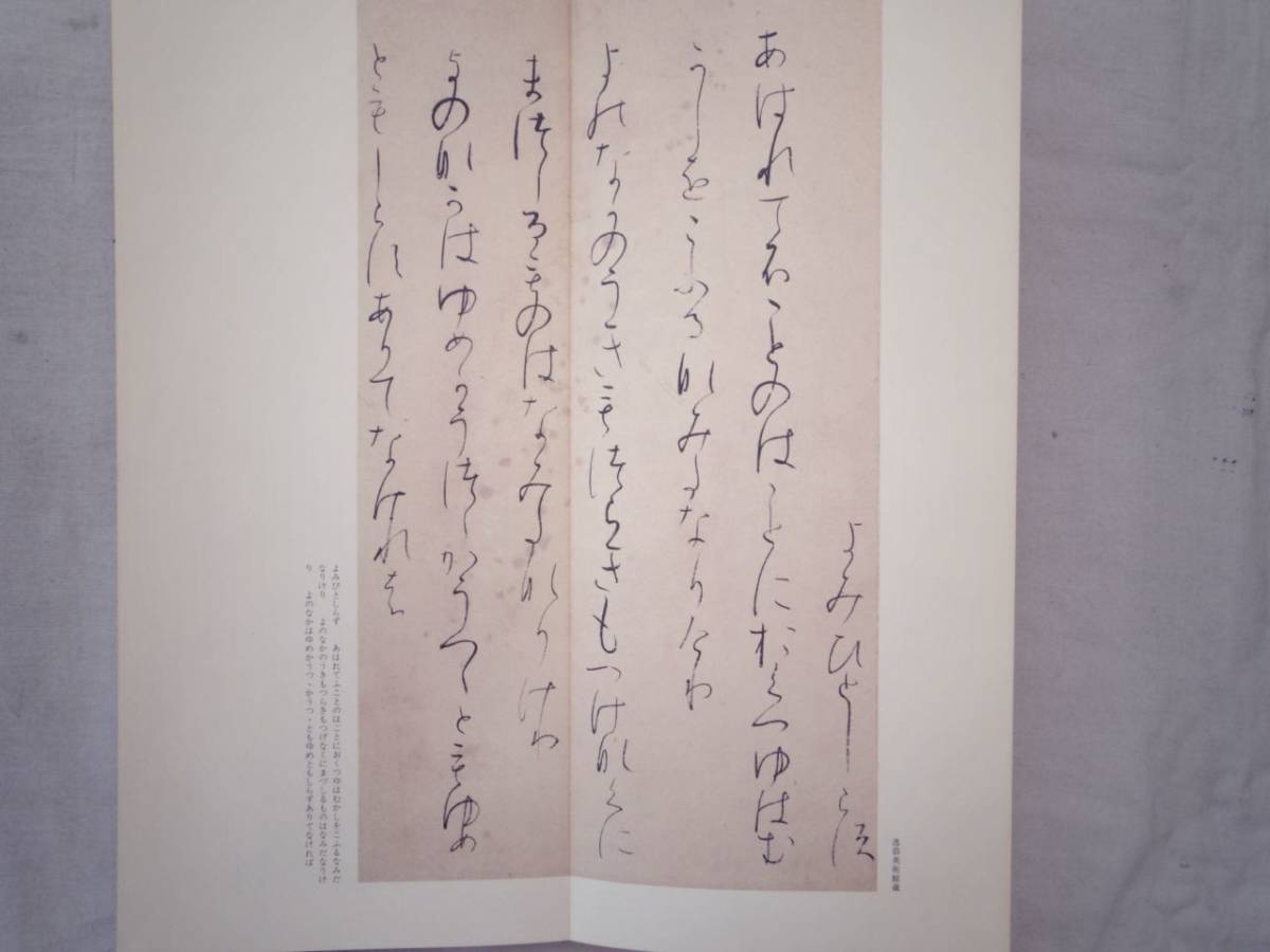 0026199 荒野切第三種 伝紀貫之筆 二玄社 昭和61年_画像5