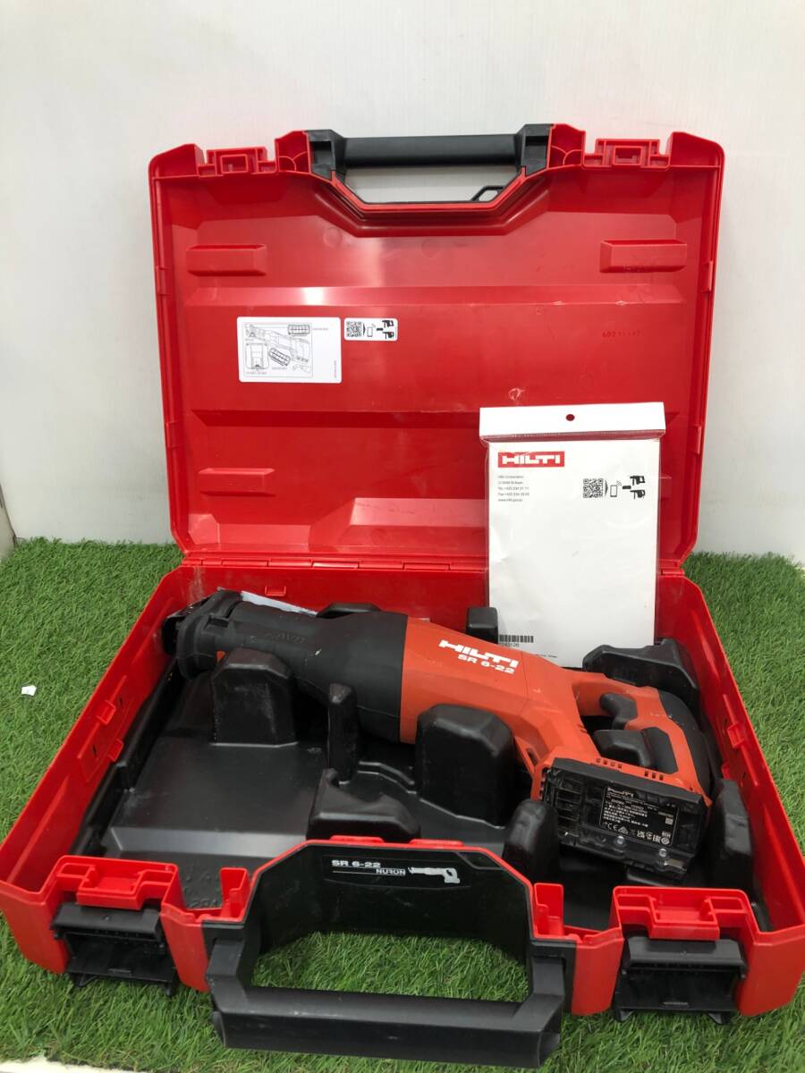 [ secondhand goods ]HILTI Hill ti rechargeable reciprocating engine so-SR6-22 NURON combo _ITWJY04436MW