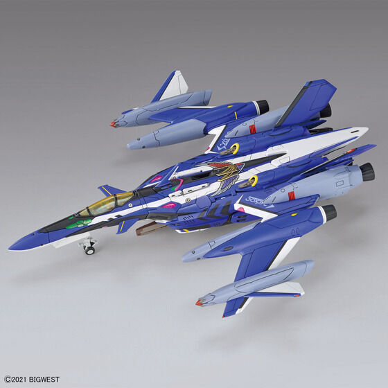 １円～！差し替え変形HG 1/100 YF-29 デュランダルバルキリー(マクシミリアン・ジーナス機)フルセットパック_画像4