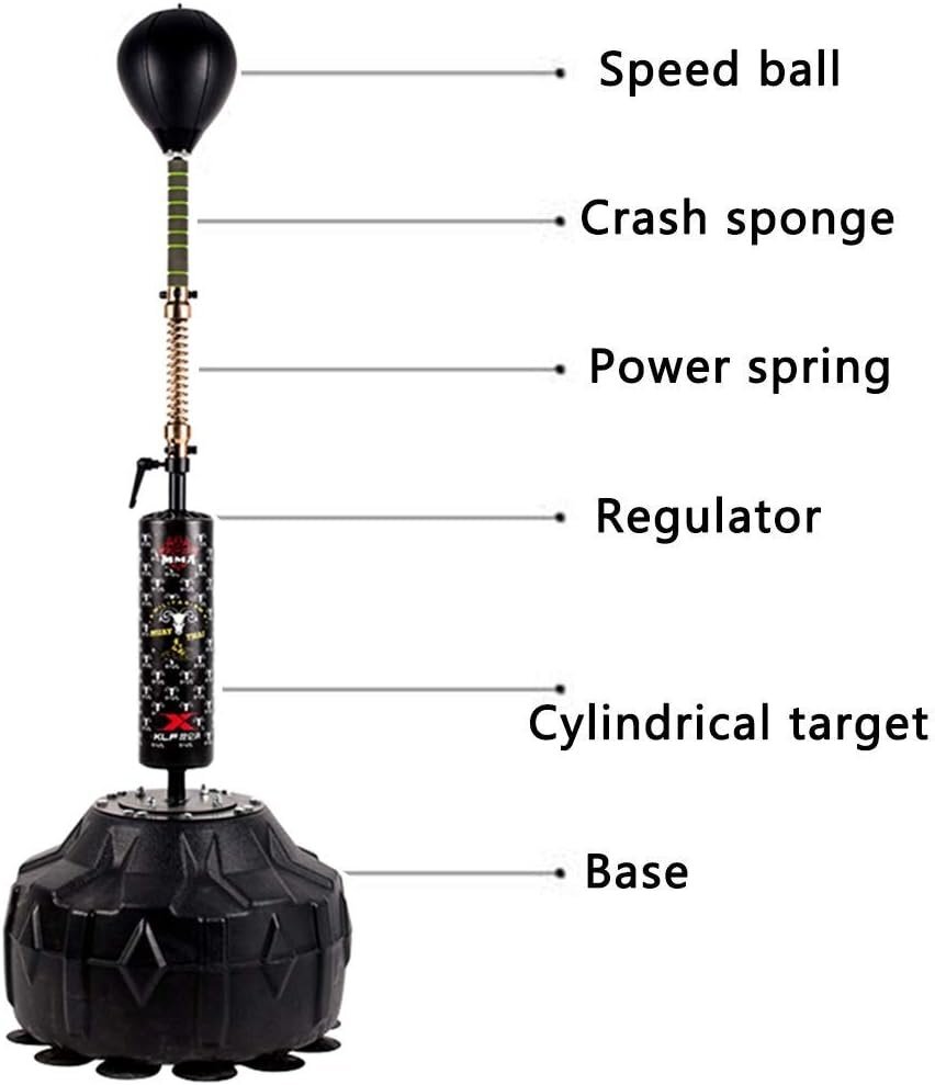 ボクシングパンチングバッグ ボクシングスピードボール高速リバウンド反応ターゲットトレーニング機器ホーム爆発性ボクシングボールプロ垂_画像6