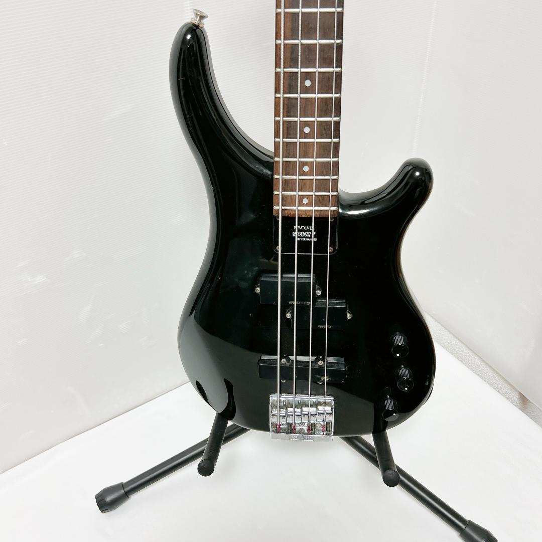 美品 FERNANDES フェルナンデス Revolver 黒 FRB-45_画像3