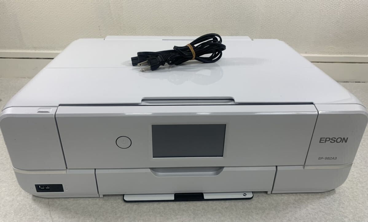 EPSON EP-982A3 プリンター インクジェット 複合機 2022年製 _画像1