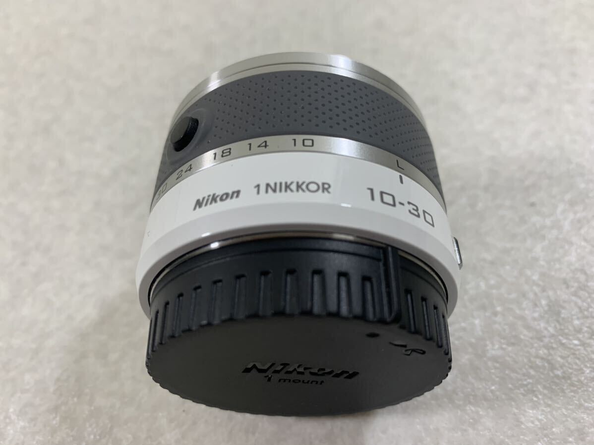 Nikon 1 J1 digital camera Nikon mirrorless single-lens camera 10-30mm white lens set 