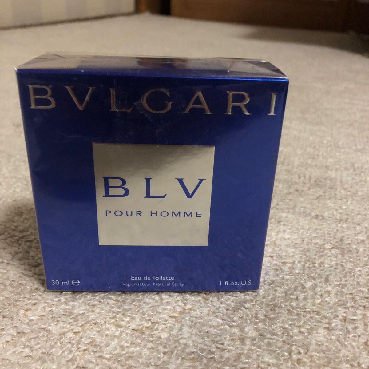 ブルガリ BVLGARI ブルー プールオム オードトワレ 30ml EDT 香水 メンズ　新品未使用品_画像1