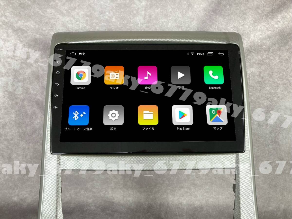 10インチ 20系 アルファード ヴェルファイア 専用 パネル CarPlay アンドロイド ナビ ディスプレイオーディオ 新品 バックカメラ付_画像2