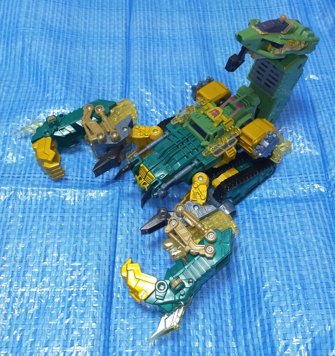 TAKARA タカラ TRANSFORMER スーパーリンク トランスフォーマー SD-05 デストロン メガザラック 現状品 ☆の画像6