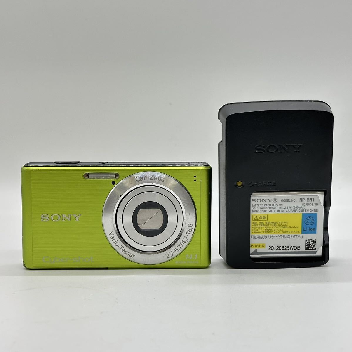 【4Z19】1円スタートSONY Cyber-shot DSC-W530ソニー サイバーショット コンパクトデジタルカメラ デジカメ_画像1