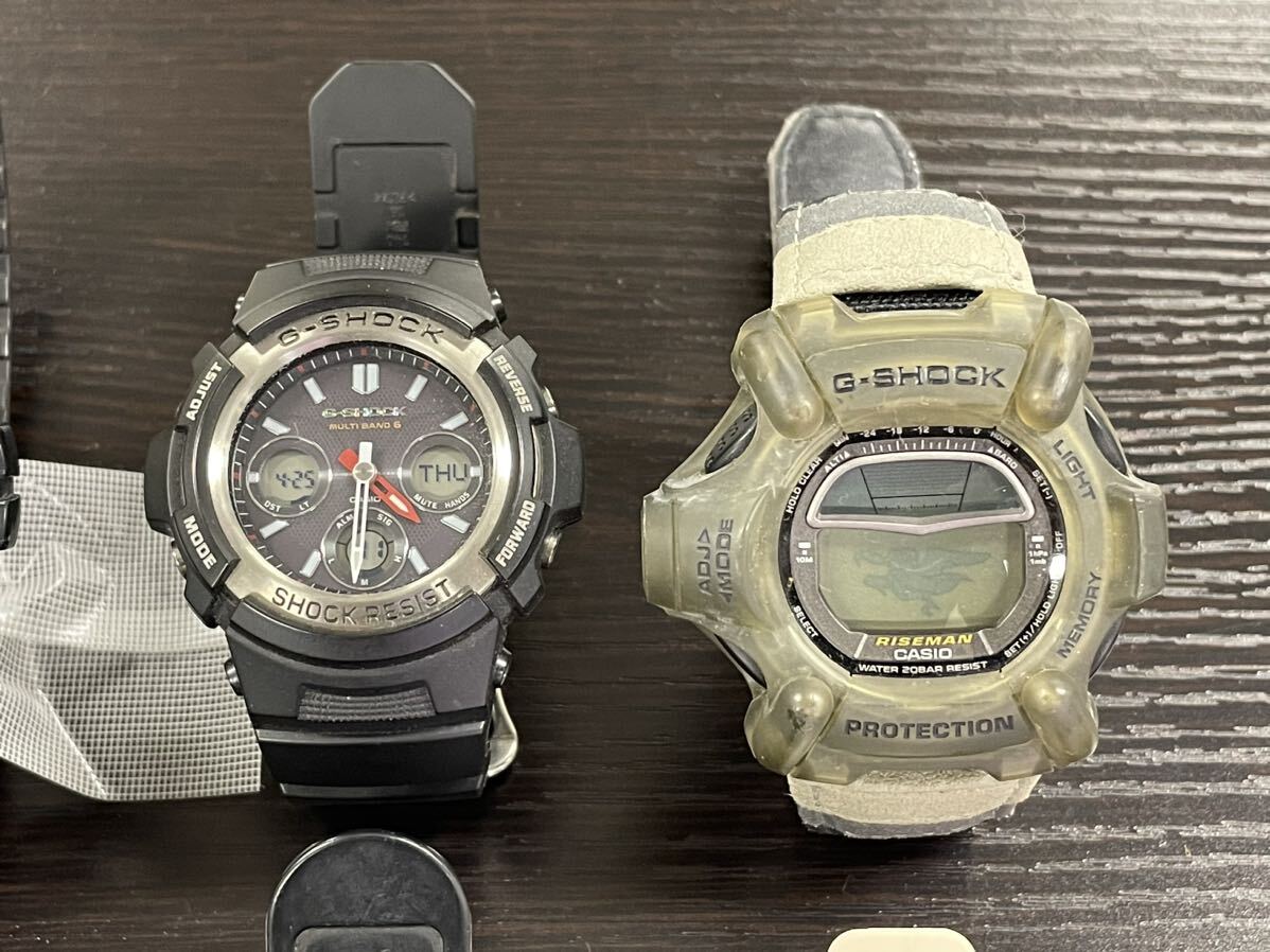 【4R59】1円スタート CASIO G-SHOCK mini まとめて 15個 カシオ ジーショック ミニ MTG-M900BD AWG-M100 他 クオーツ ソーラー の画像4