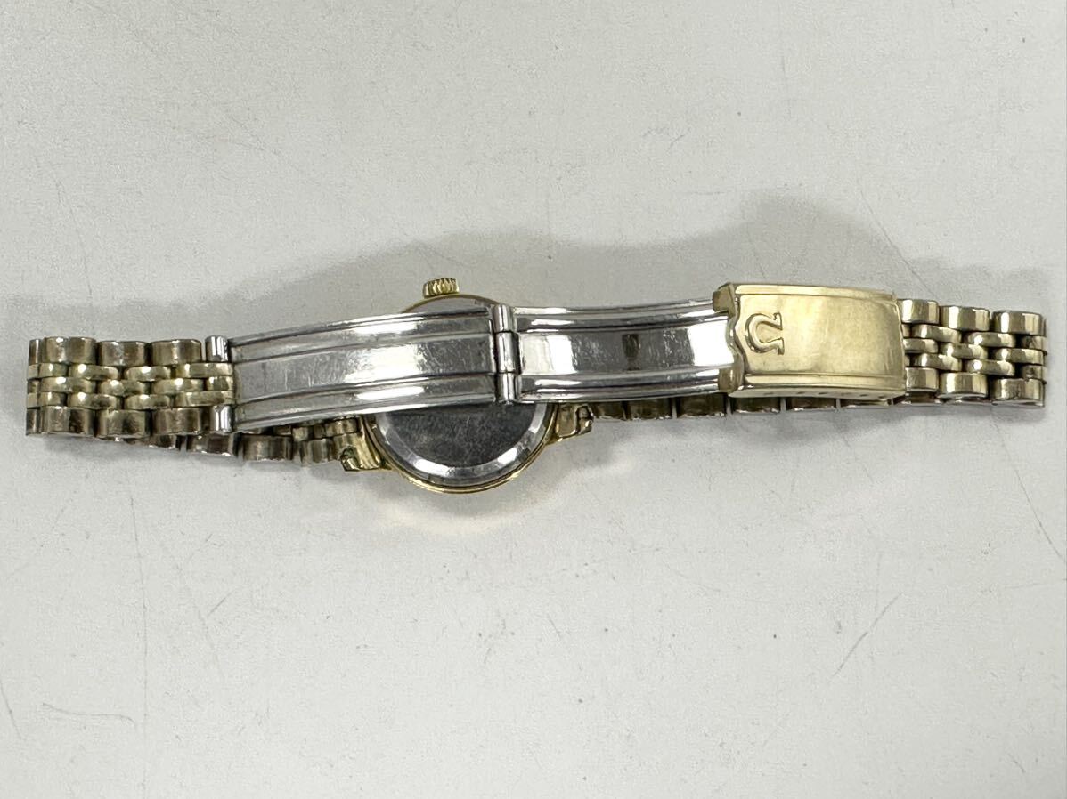 【4T73】1円スタート OMEGA AUTOMATIC Geneve オメガ ジュネーブ 自動巻き デイト レディース 腕時計 の画像9