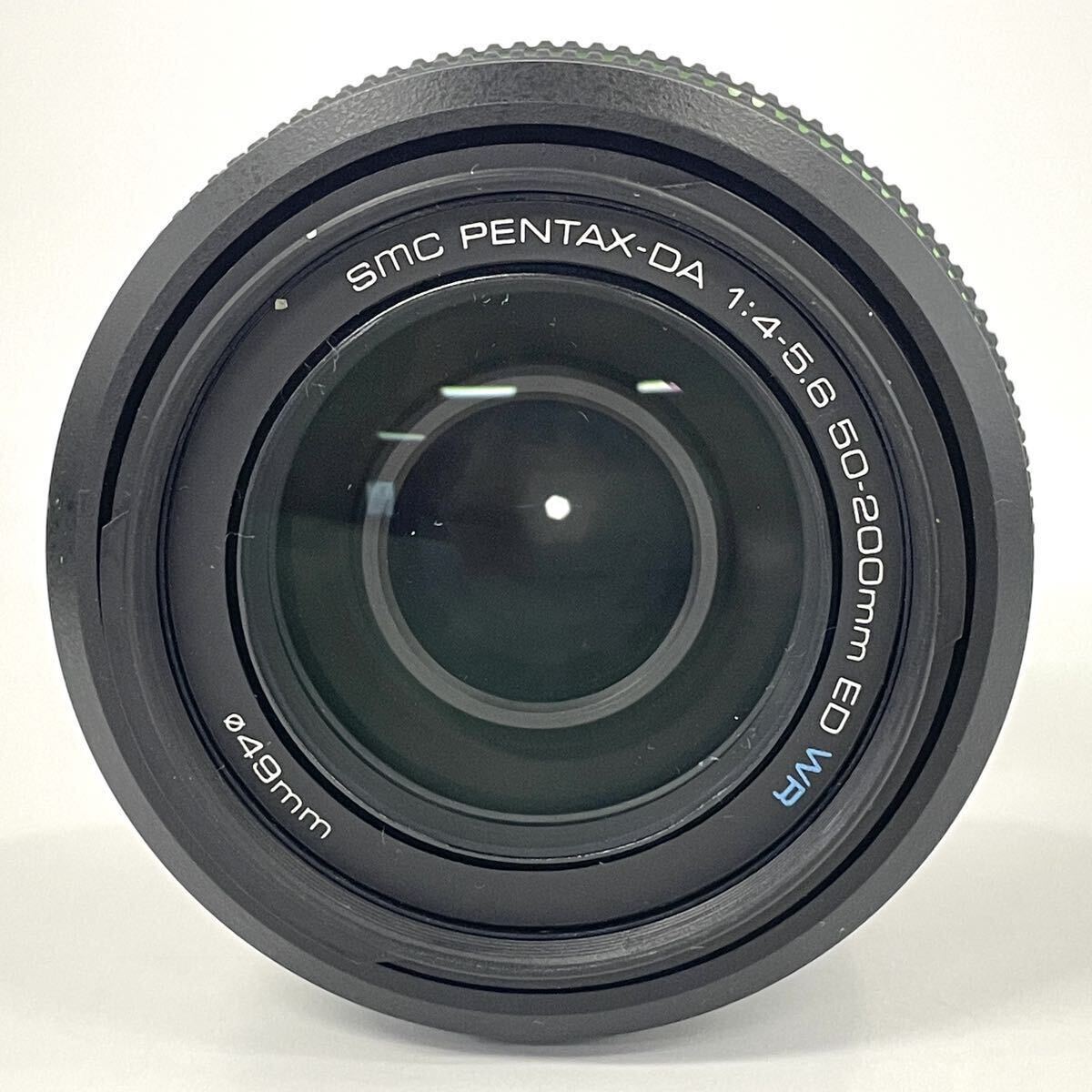 【5R37】1円スタート PENTAX smc PENTAX-DA 1:4-5.6 50-200mm ED WR Φ49mm ペンタックス カメラ レンズ 箱付き _画像2