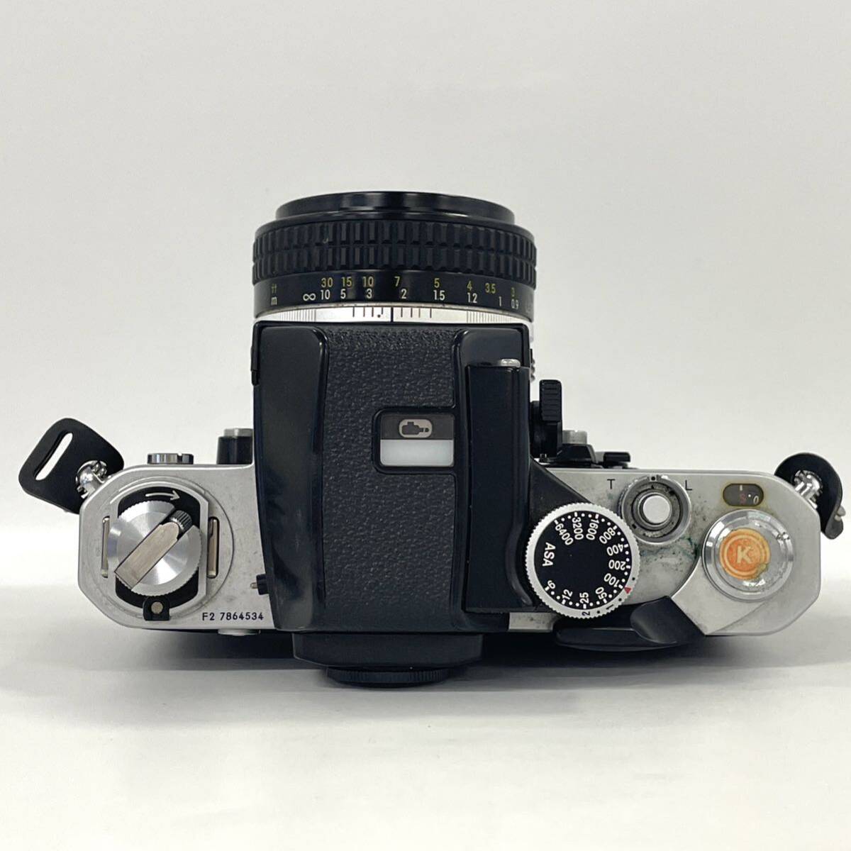 【5A16】1円スタート Nikon F2 ニコン レンズ Nikon NIKKOR 50mm 1:1.4 ニッコール 一眼レフ フィルムカメラ シルバーボディー _画像8