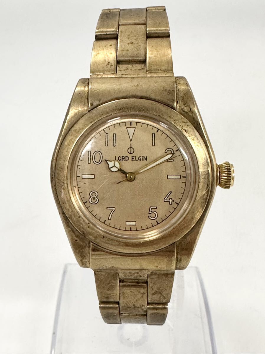 【4T66】1円スタート LORD ELGIN / M-049 ロードエルジン 稼働品 自動巻き ボーイズ 腕時計の画像2