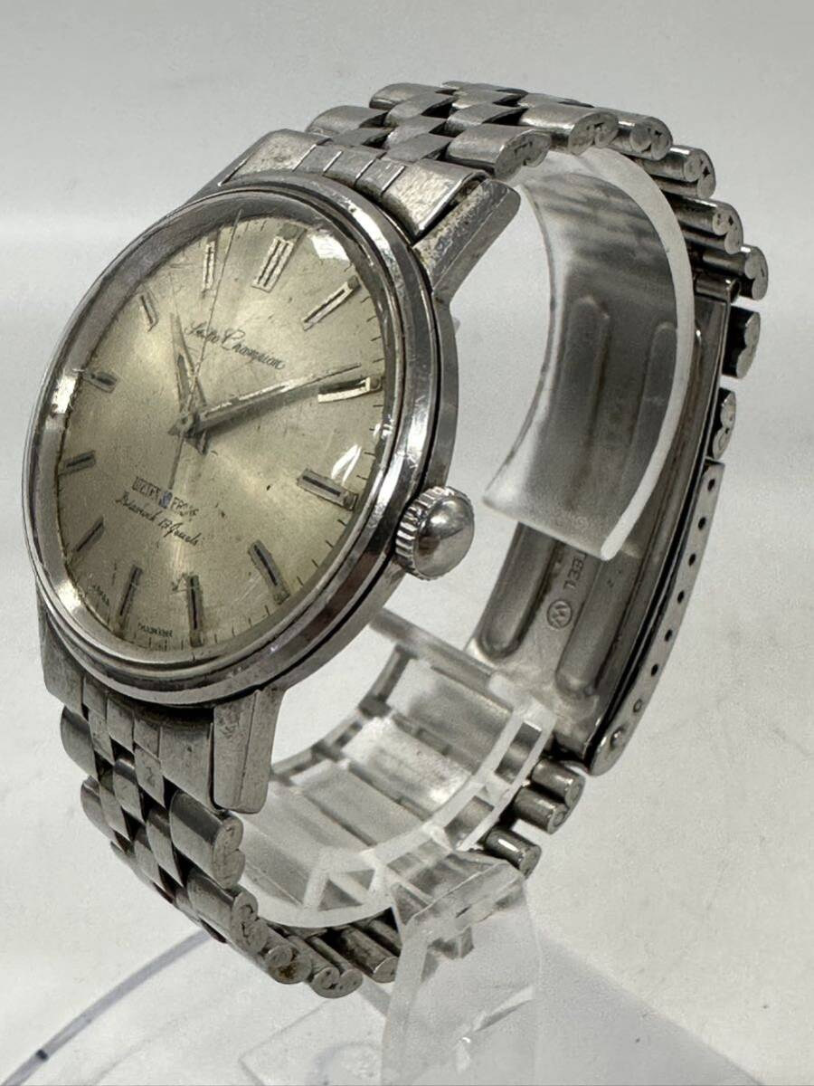 【5R20】1円スタート Seiko Champion Diashock 19Jewels / J13040 セイコー チャンピオン 稼働品 手巻き メンズ 腕時計 _画像3