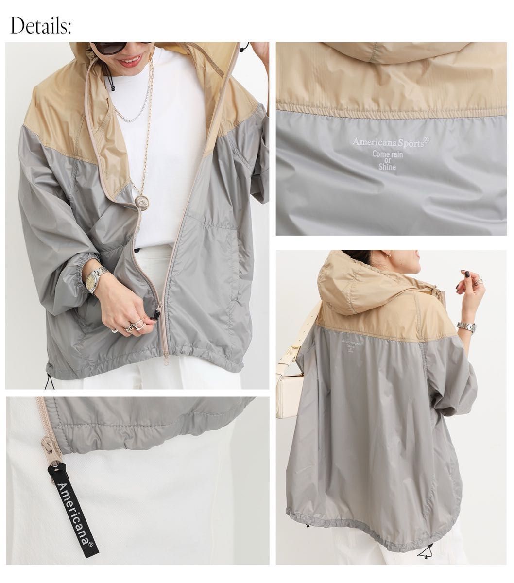L'Appartement【AMERICANA/アメリカーナ】 NYLON JACKET 別注 L'Appartement【AMERICANA/アメリカーナ】 NYLON JACKET 別注