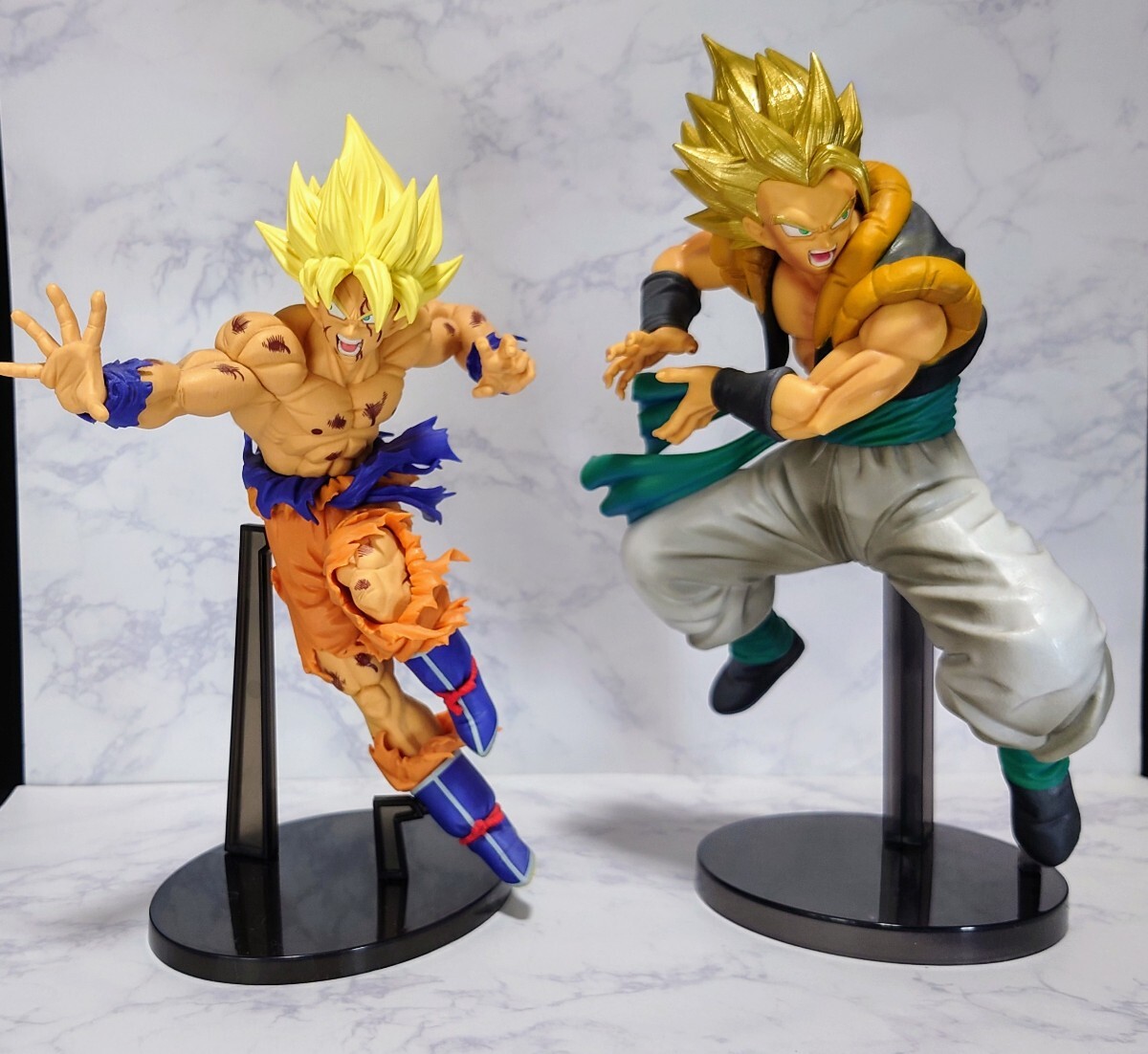 [中古] ドラゴンボール 造形天下一武道会 一番くじ　sculpture 7体セット フィギュア ベジット 孫悟空 孫御飯 魔人ブウ ゴジータ　プライズ_画像4