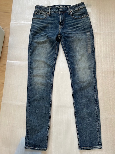 AMERICAN EAGLE OUTFITTERS NE(X)T LEVEL AIRFLEX デニムパンツ　Gパン 32/34　 Slim Taper dark indigo 新品未使用　廃番品_画像1