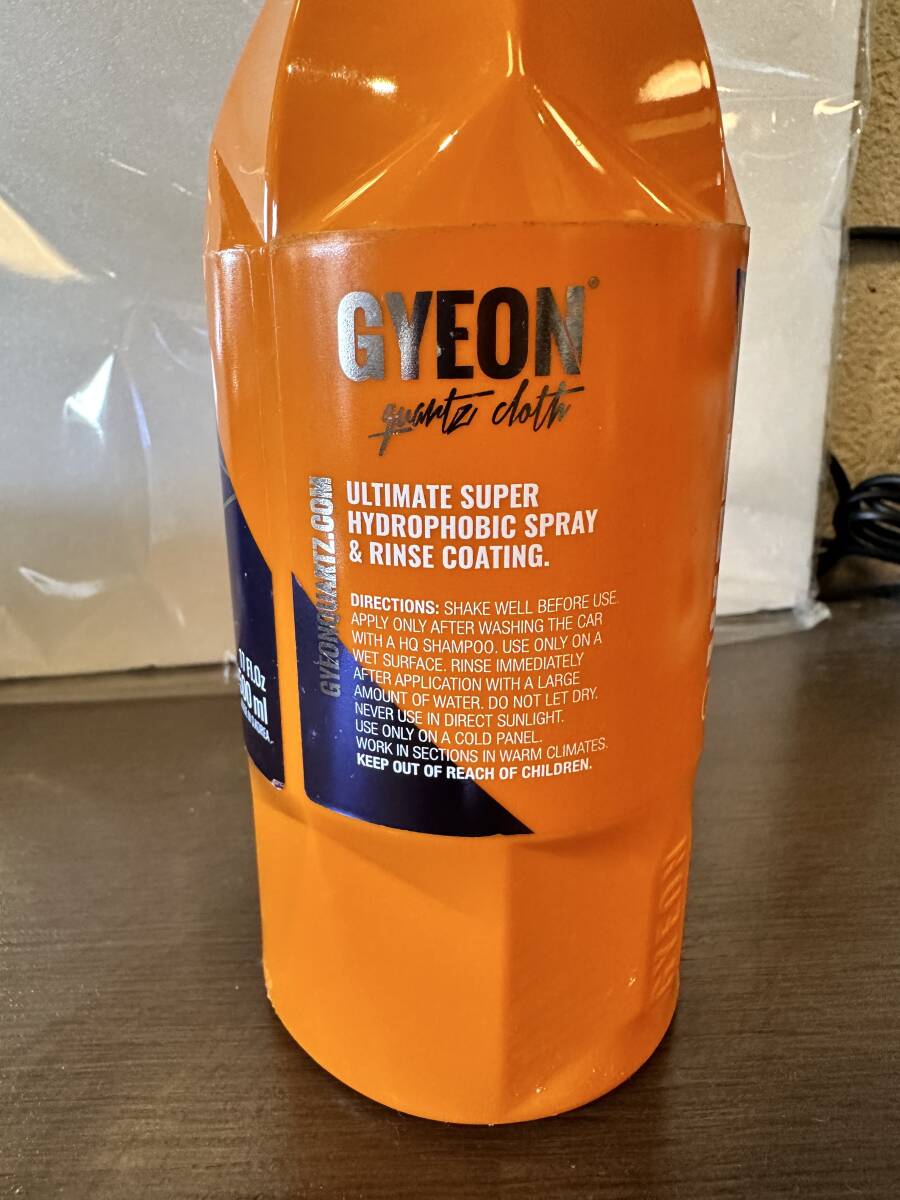 総量315g GYEON - ニュー ウェットコート 500ml - クォーツ被膜 New WetCoat 超撥水コーティング ジーオン_画像3