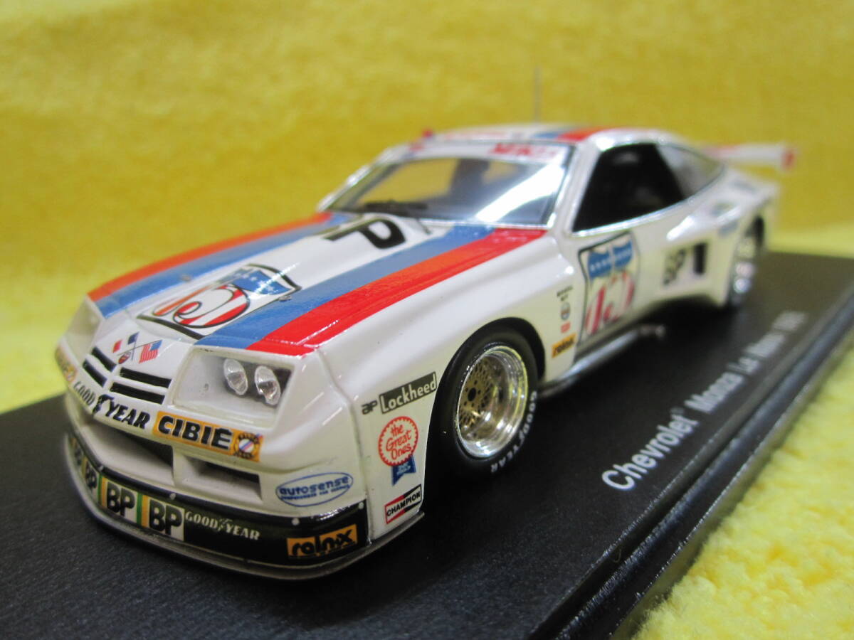 Spark S4383 1/43 Chevrolet Monza GT #75 Le Mans 1976 M.Keyser E.Wachs（シボレー モンザ ル・マン24時間_画像1