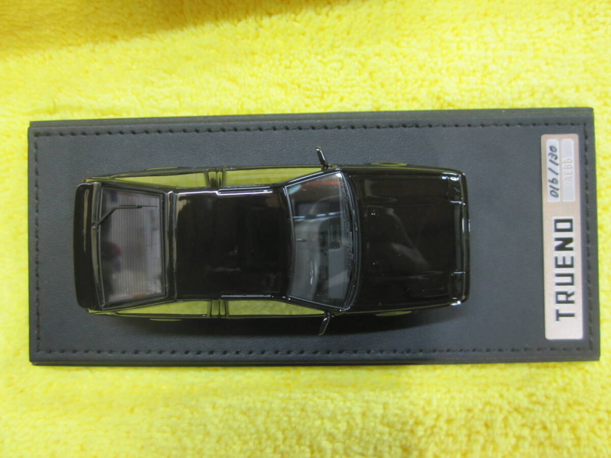 IG 1190 1/43 AE86 TOYOTA SPRINTER TRUENO 3Door GT Apex Black Limited 限定130（トヨタ スプリンター トレノ ブラックリミテッド 希少_画像10