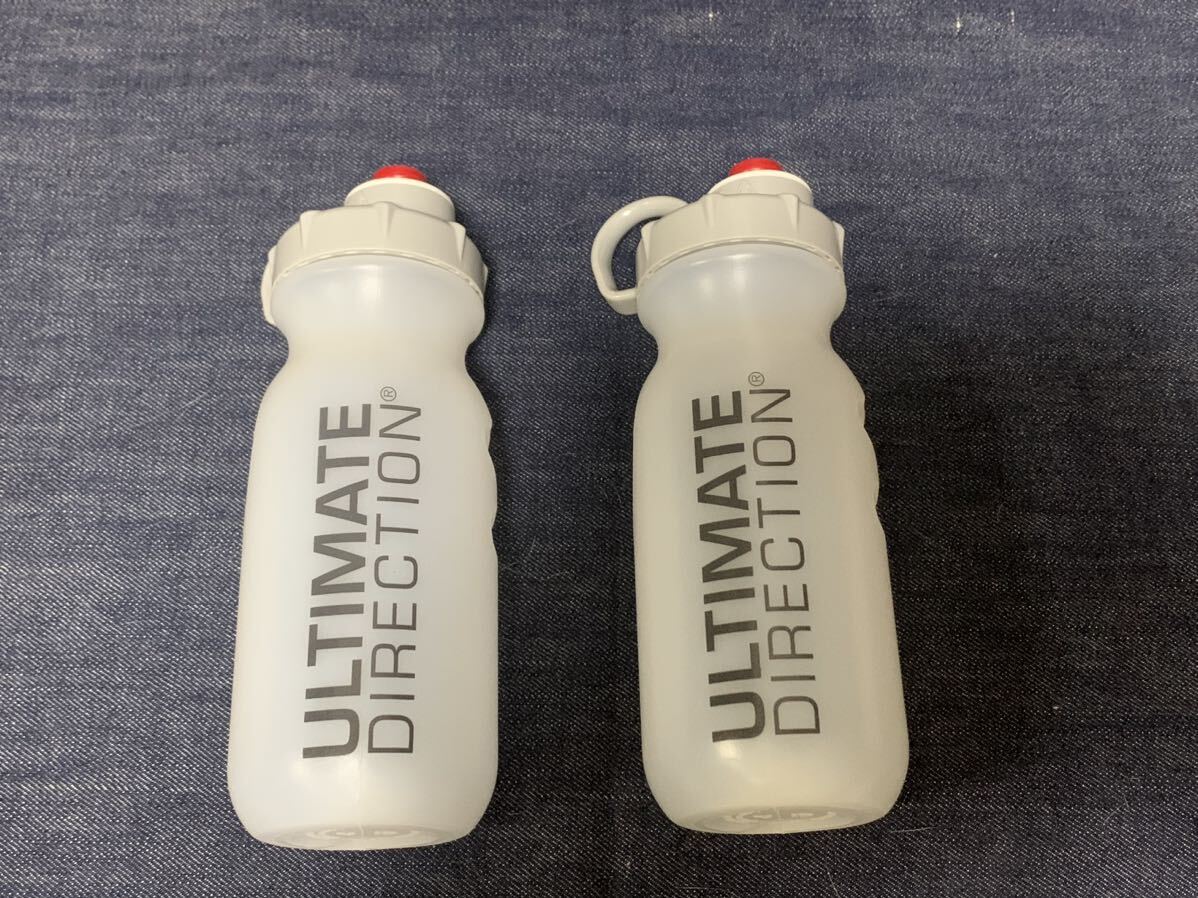  Ultimate tire comb .n drink bottle 2 pcs set unused goods flask *ULTIMATE DIRECTION trail running tore Ran UTMF is setsune