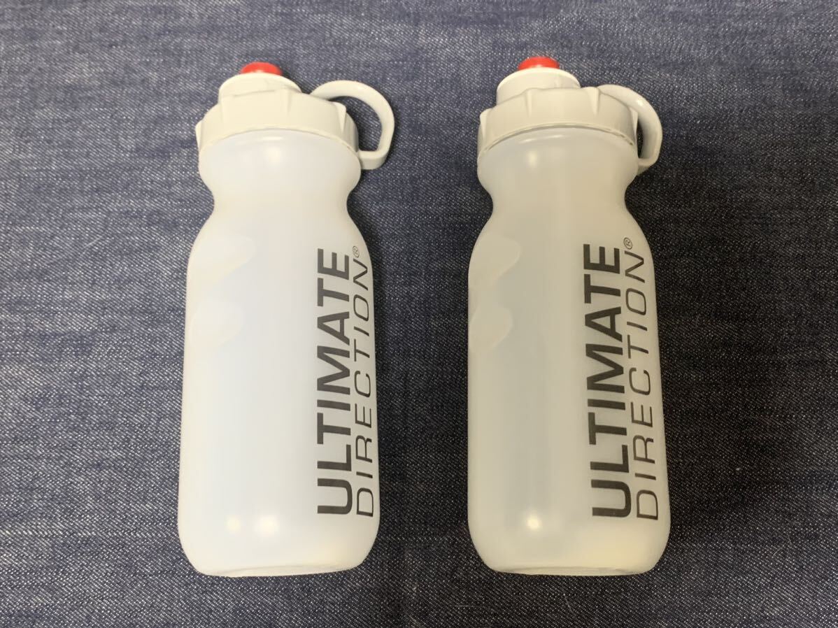  Ultimate tire comb .n drink bottle 2 pcs set unused goods flask *ULTIMATE DIRECTION trail running tore Ran UTMF is setsune