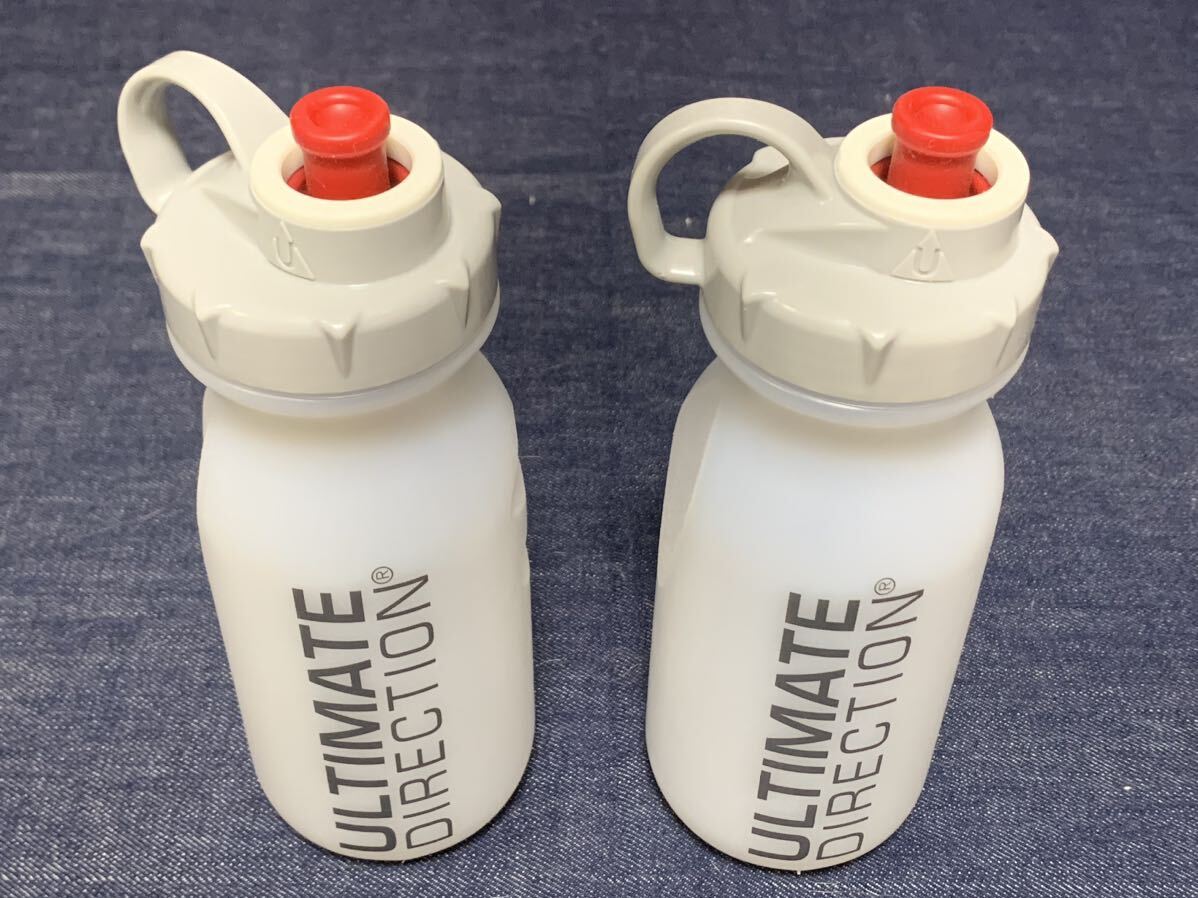  Ultimate tire comb .n drink bottle 2 pcs set unused goods flask *ULTIMATE DIRECTION trail running tore Ran UTMF is setsune