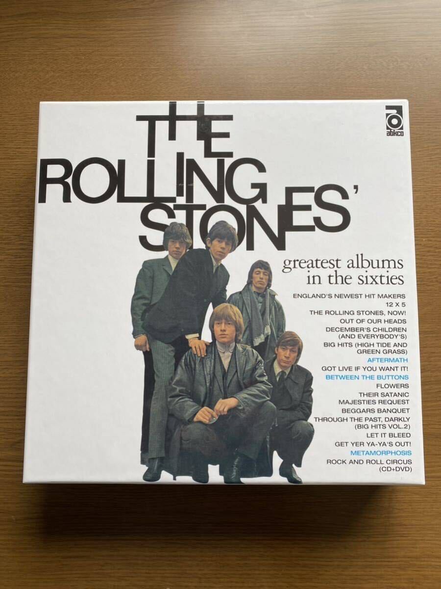 非売品 未使用 CD DVD The Rolling Stones in the 60’s コレクターズ・ボックス 見本 サンプル ローリング ストーンズ 未使用 販促 プロモ_画像1