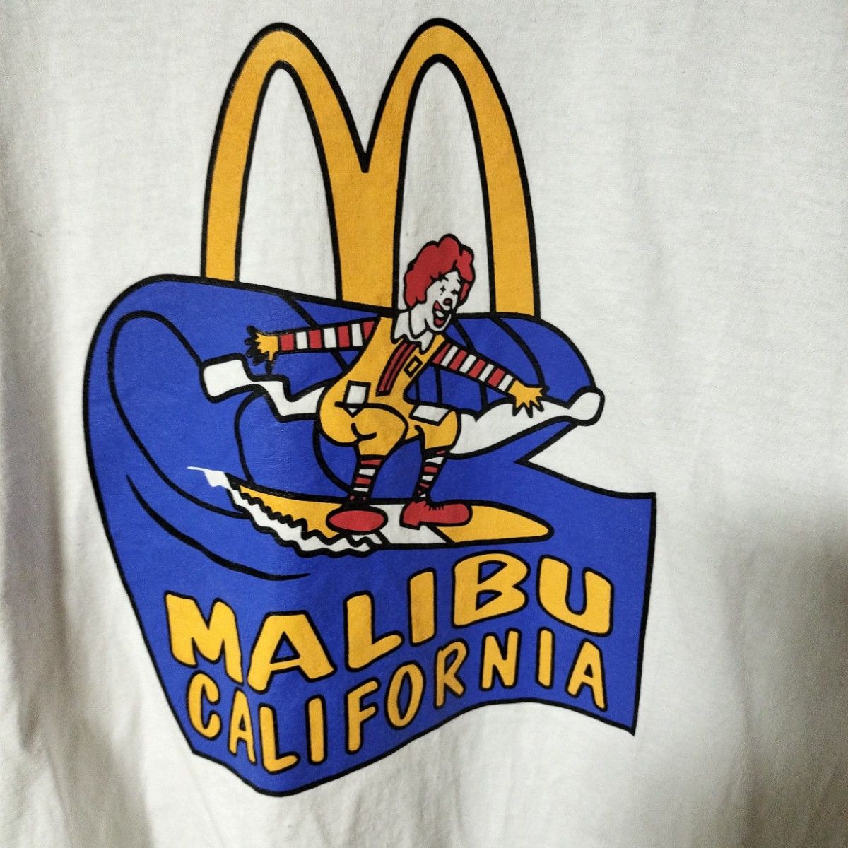 【売り切れ必須】マクドナルド×MALIBU  CALIFORNIA Tシャツ