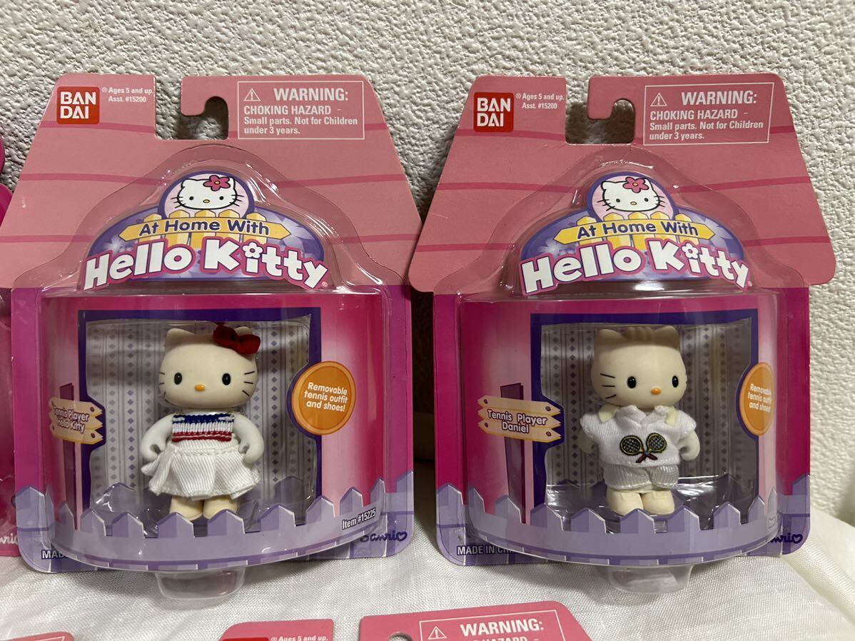  новый товар нераспечатанный за границей редкость Hello Kitty фигурка 6 шт совместно!2