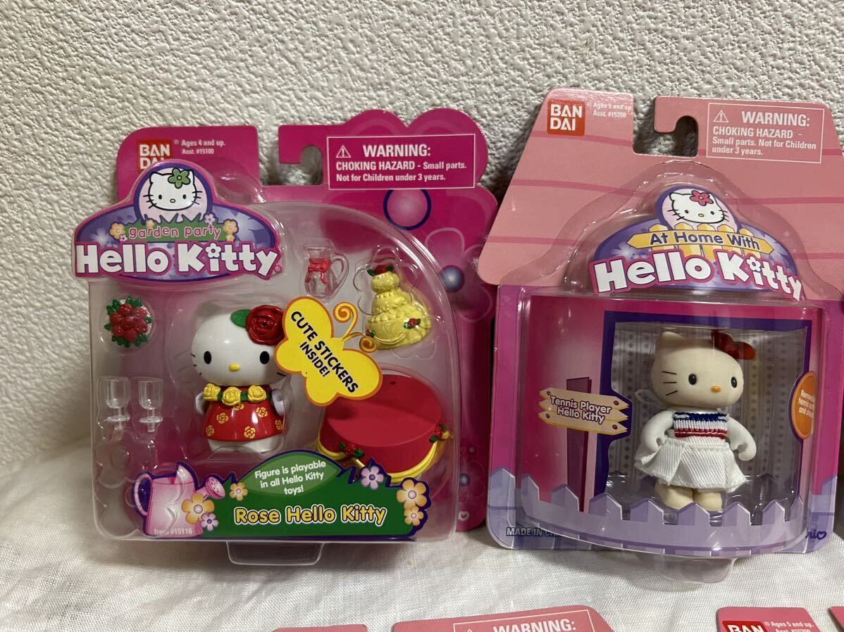  новый товар нераспечатанный за границей редкость Hello Kitty фигурка 6 шт совместно!2