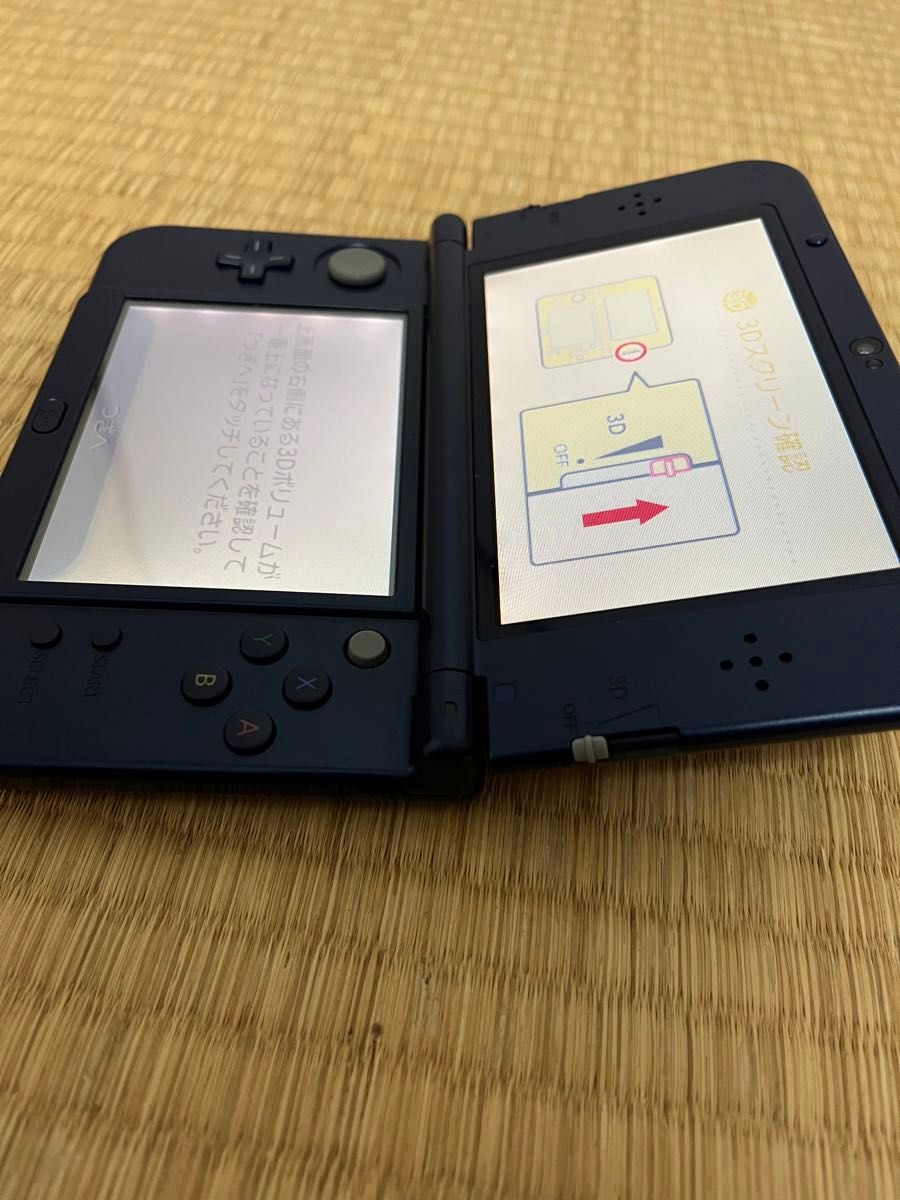 3DS LL 3ds ll メタリックブルー　任天堂　　Nintendo 破格！！