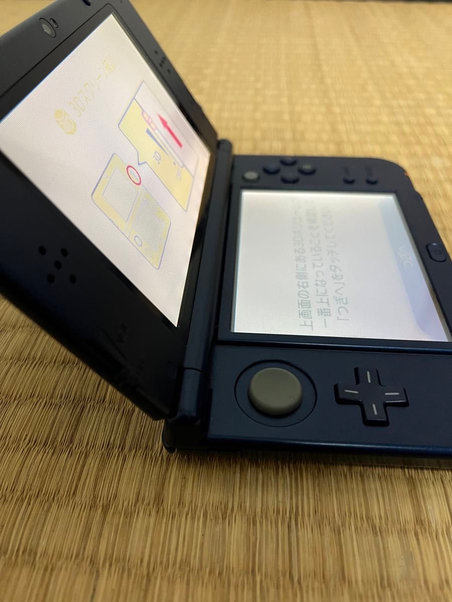 3DS LL 3ds ll メタリックブルー　任天堂　　Nintendo 破格！！