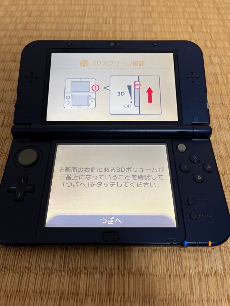 3DS LL 3ds ll メタリックブルー　任天堂　　Nintendo 破格！！