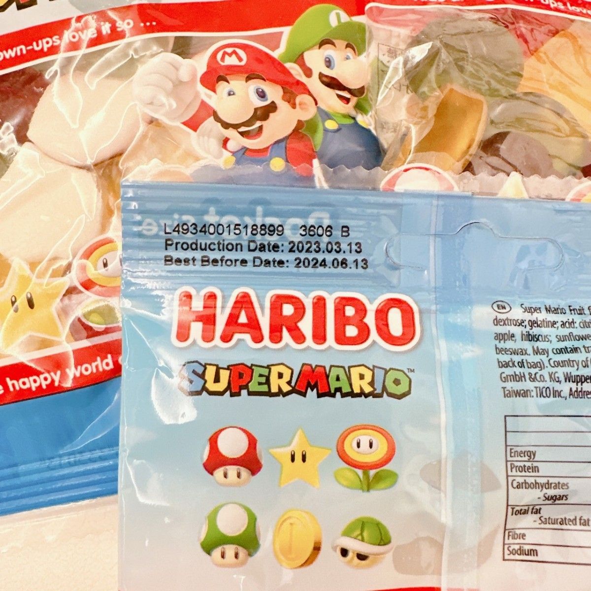 HARIBO スーパーマリオ グミ マリオ SUPER MARIO ハリボー