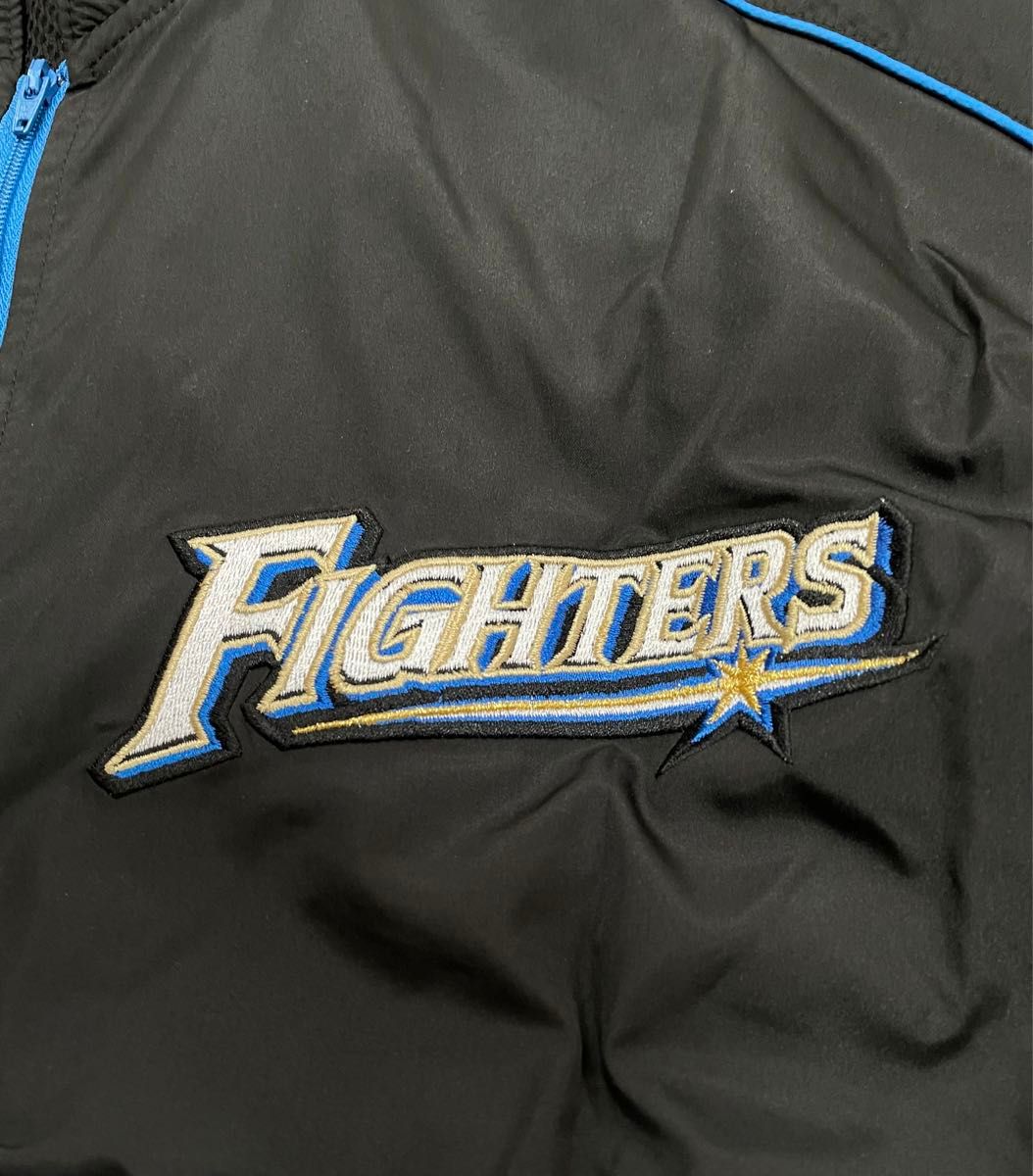 日本ハム ファイターズ ミズノ ハーフジップ Vジャン ウィンド 日本ハム ファイターズ ミズノ ハーフジップ Vジャン ウィンド