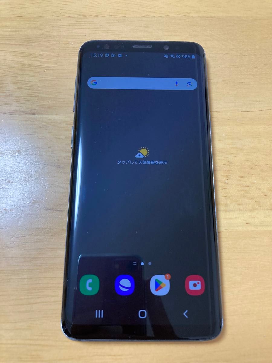 Galaxy S9 au SIMロック解除　正常動作 scv38